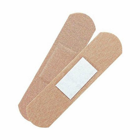 OASIS Fabric Adhesive Bandages, 3/4 in. x 3 in., 1200PK BA3/4-FABX12